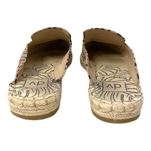 DV by Dolce Vita Elaine Leopard Slip On Espadrille Mules, Women's Size 7.5 - Picture 8 of 11